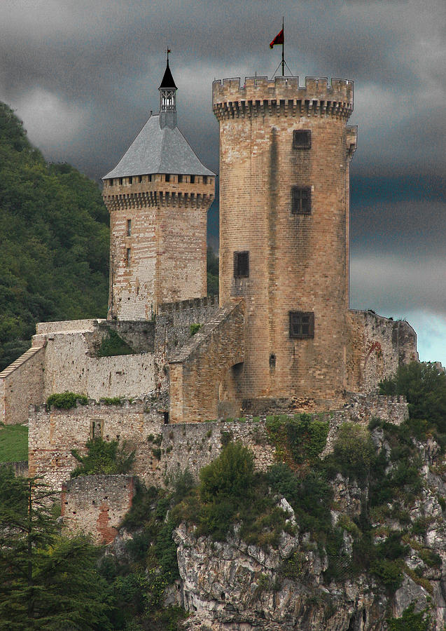 Chateau Tower Colour Photograph by John Topman