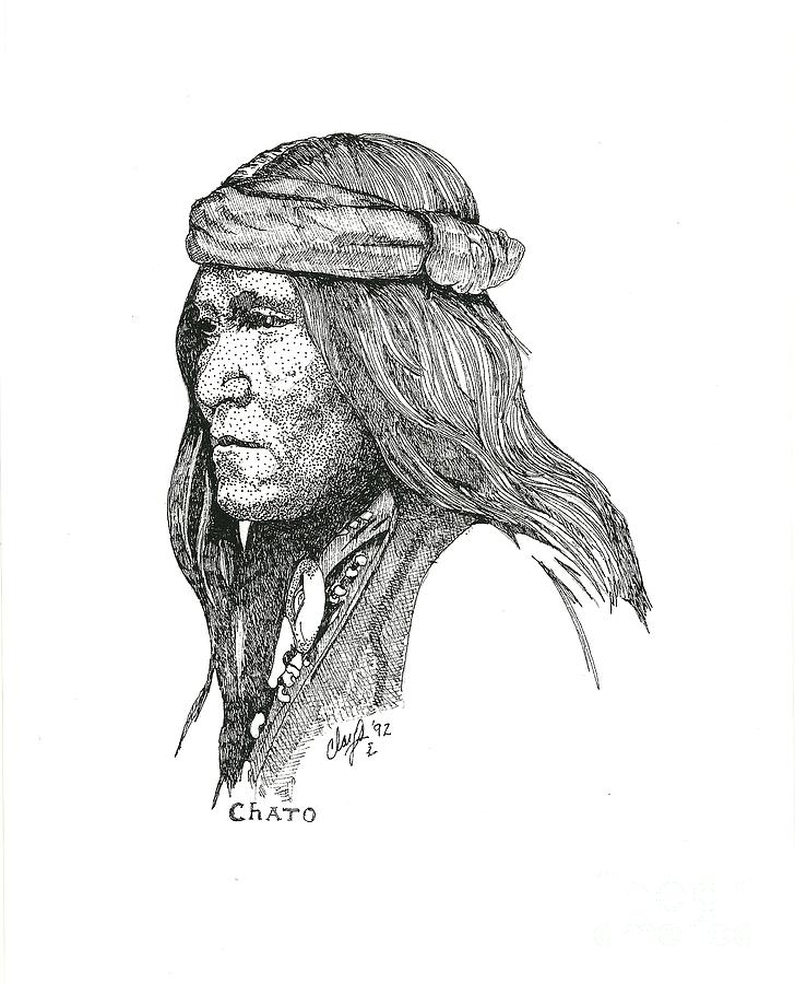 Chato Drawing by Clayton Cannaday - Fine Art America