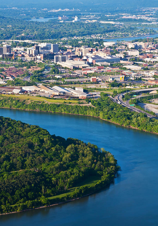Chattanooga Cityscape Photograph by Melinda Fawver