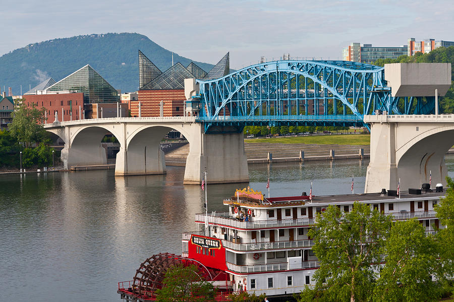 Chattanooga Riverfront Photograph by Melinda Fawver