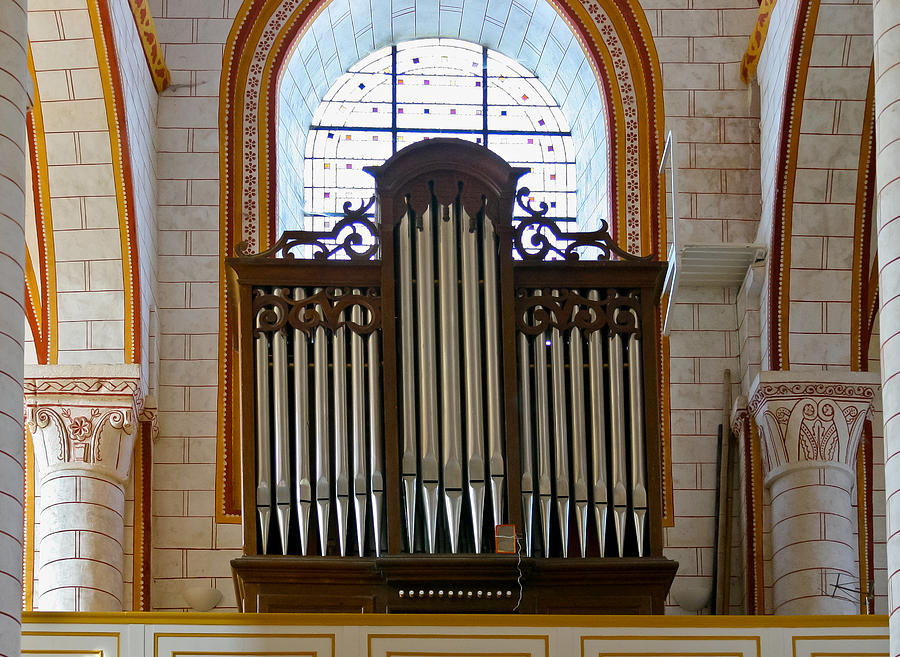 Chauvigny organ Photograph by Jenny Setchell