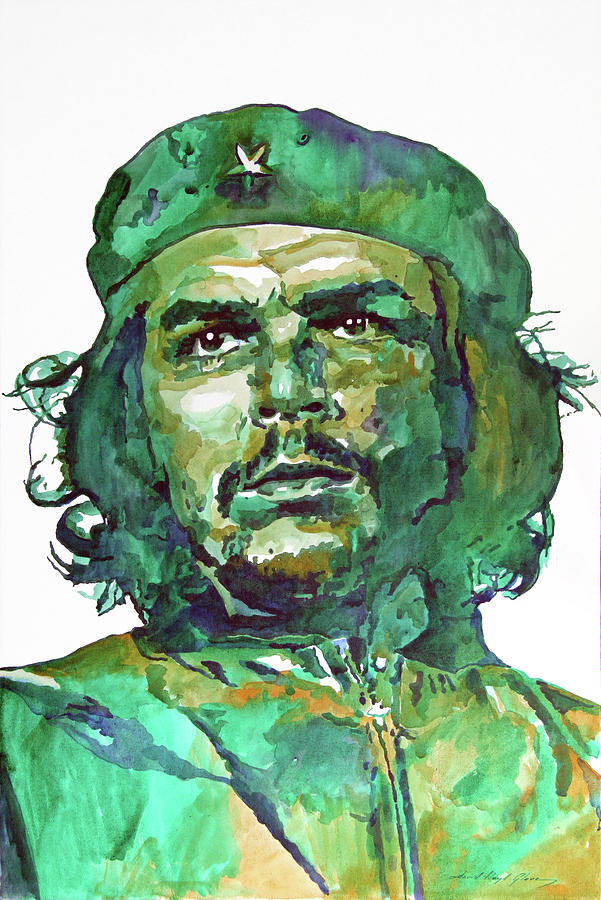Che Guevara Painting by David Lloyd Glover