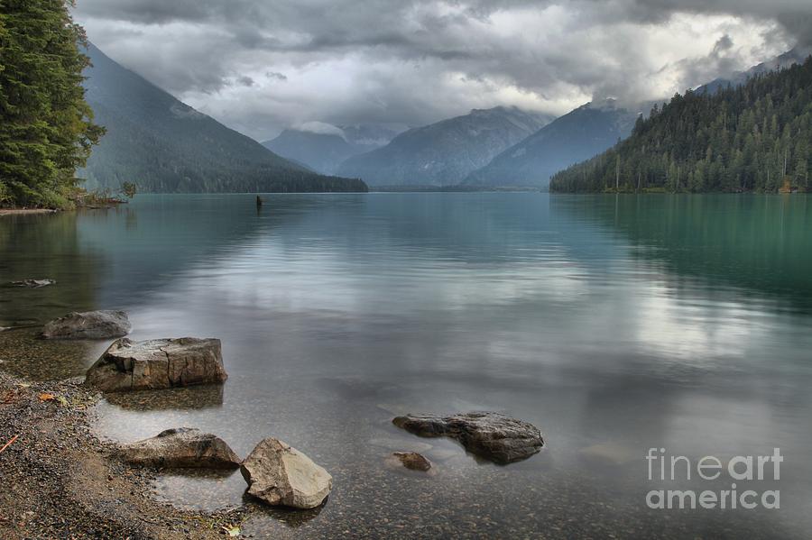 Cheakamus Lake - Squamish British Columbia Photograph by Adam Jewell