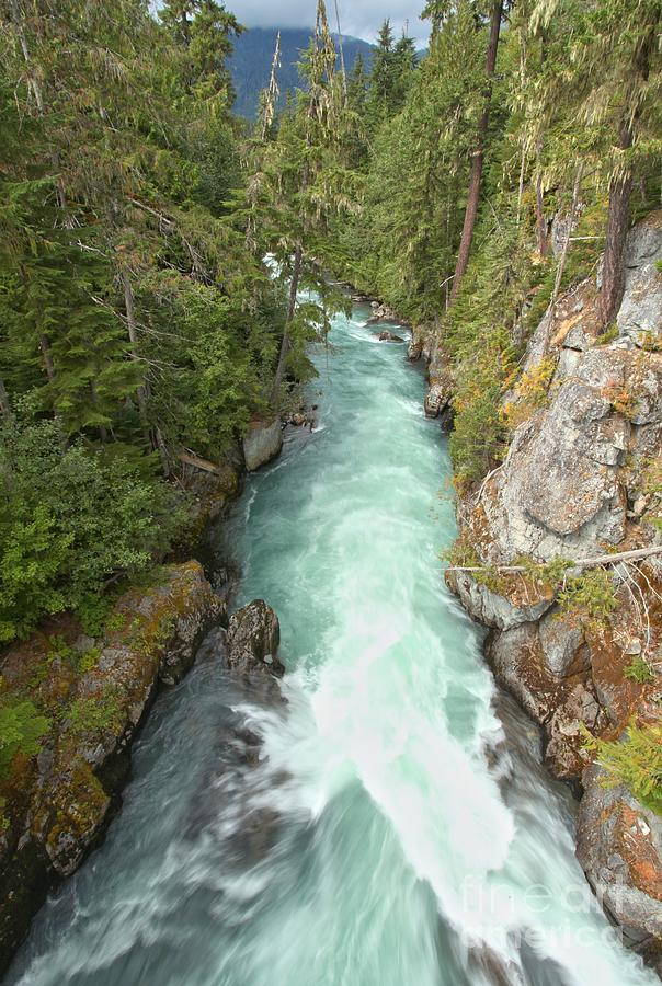Cheakamus River Gorge - British Columbia Photograph by Adam Jewell