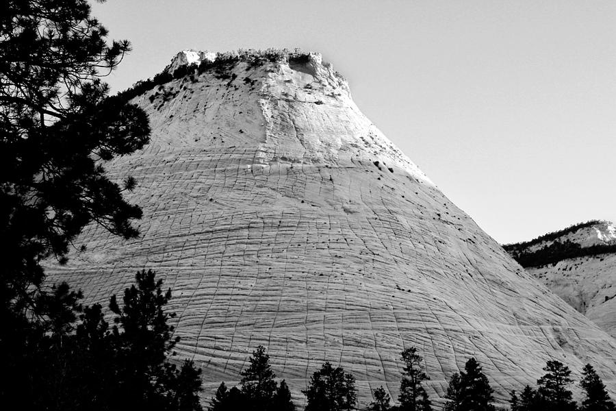Checkerboard Mesa Black and White Photograph by Jemmy Archer