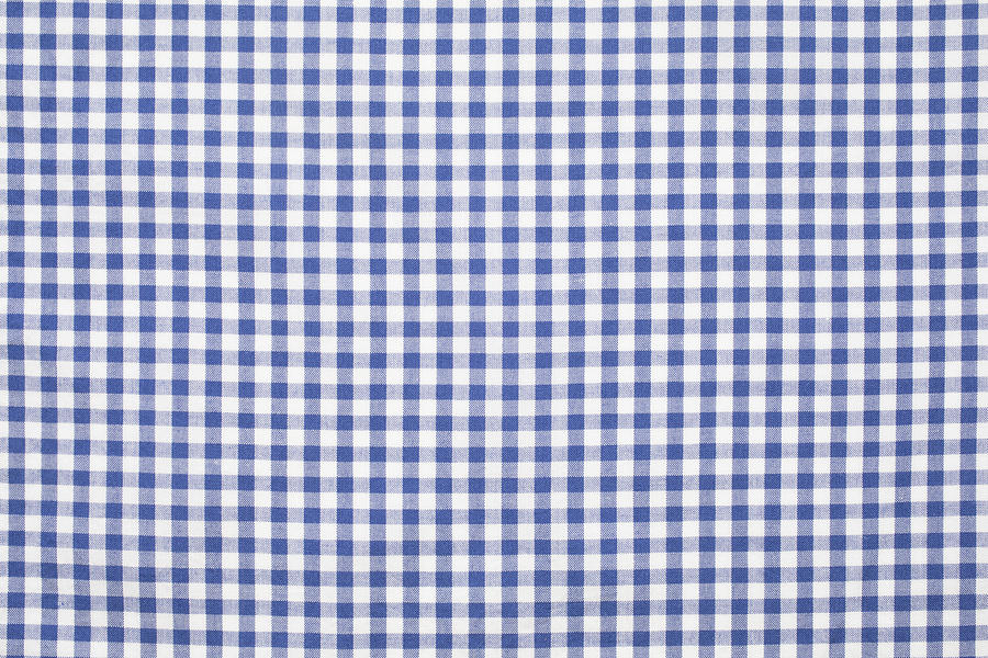 Checkered cloth textutre background Photograph by Katsumi Murouchi