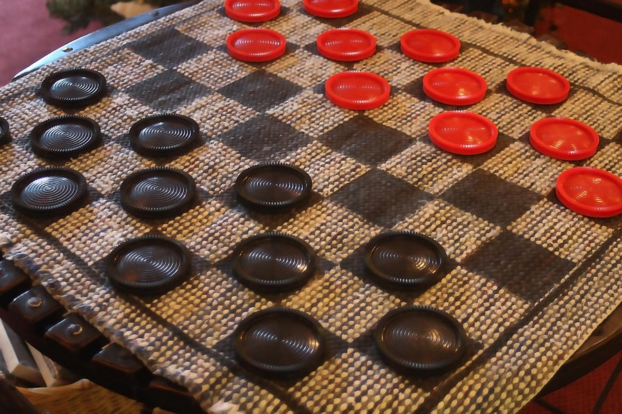 Checkers Photograph by Art Block Collections
