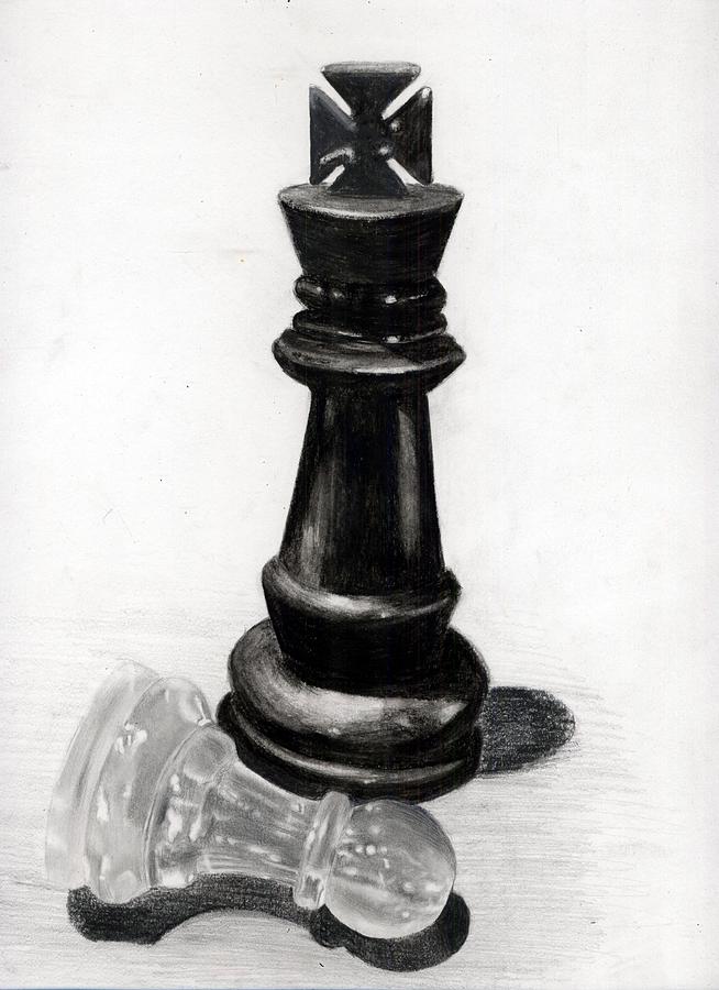 Checkmate Drawing by Ilshad Luckhoo - Fine Art America