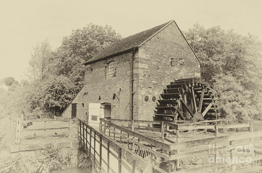 Cheddleton flint mill Photograph by Steev Stamford