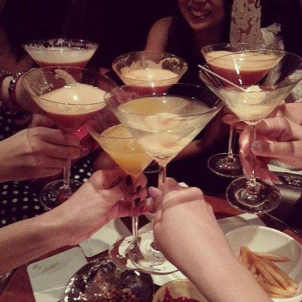 Martinis Photograph - Cheeeerrrrrsssss!!! #martinis #mezza9 by Marilyn Teo