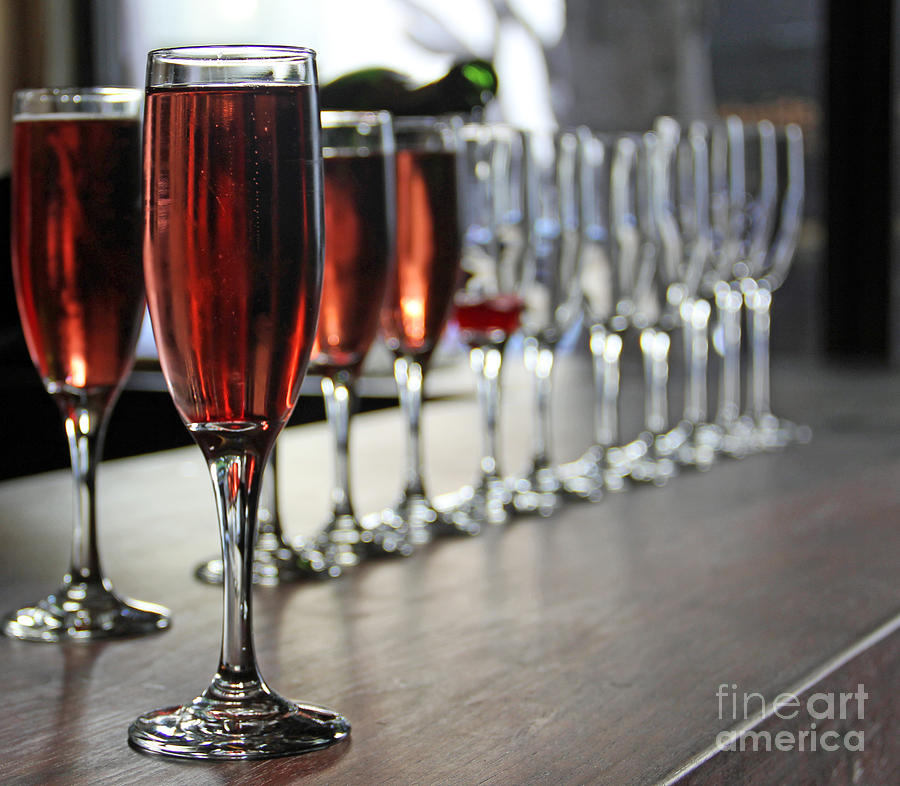 Wine Photograph - Cheers by Bob Hislop