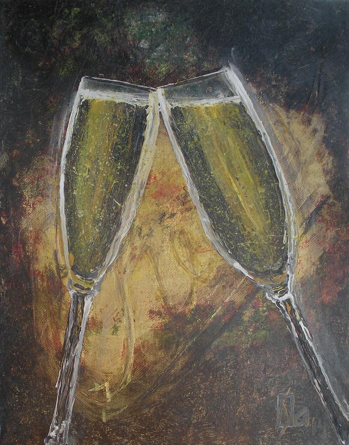 Cheers Painting by Lee Stockwell