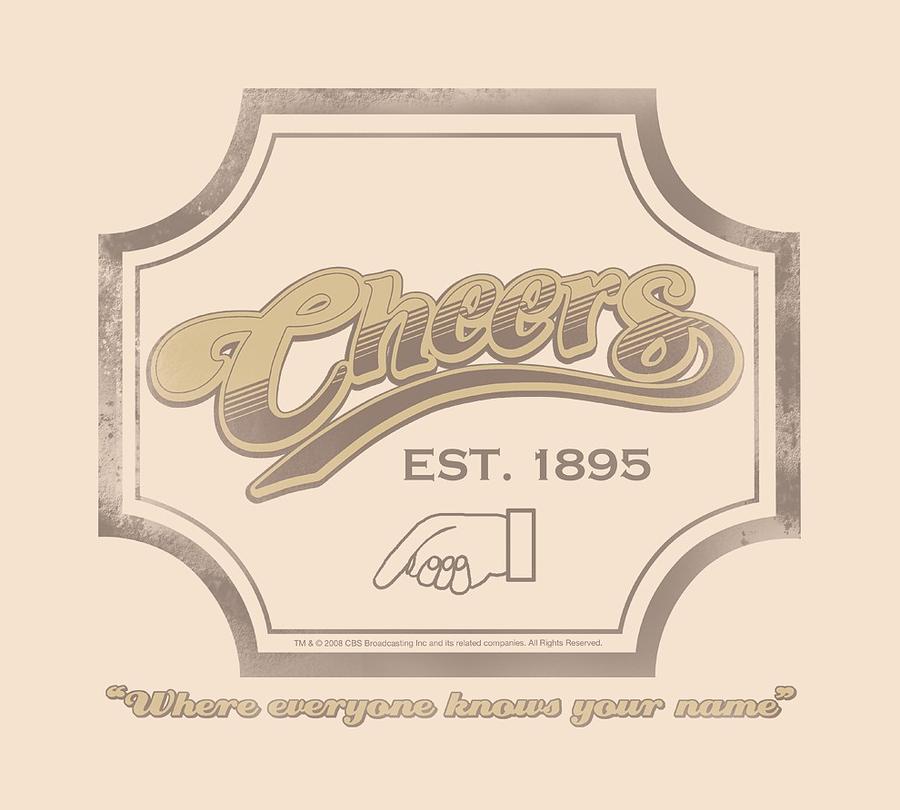 Cheers Digital Art - Cheers - Sign by Brand A