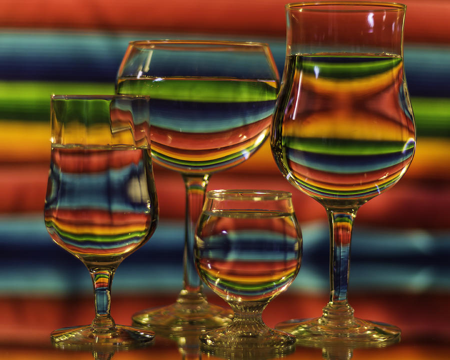 Cheers To A Bright Colorful New Year  4123 Photograph by Karen Celella