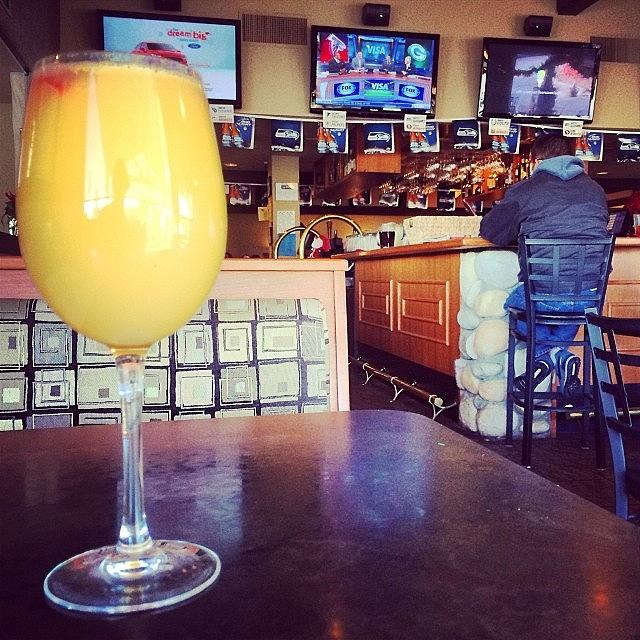 Mimosa Photograph - Cheers To Football #mimosa by Marqise Allen