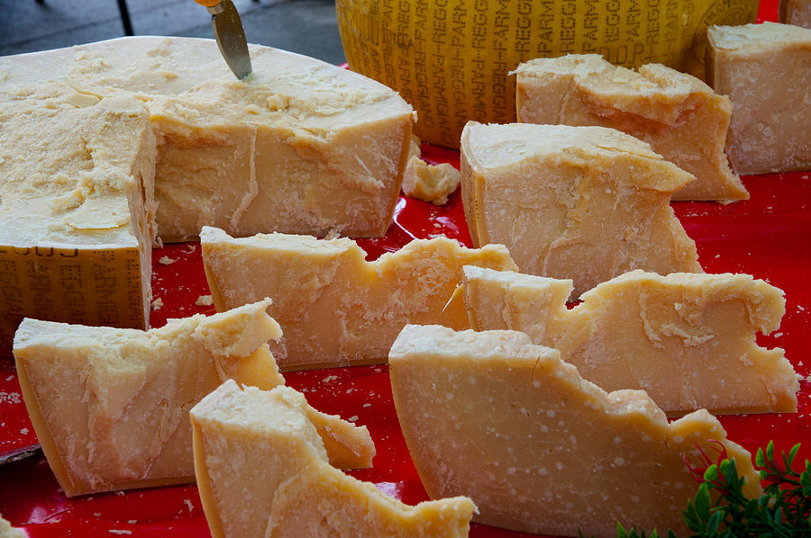 Cheese Photograph - Cheese For Sale At Weekly Market by Panoramic Images