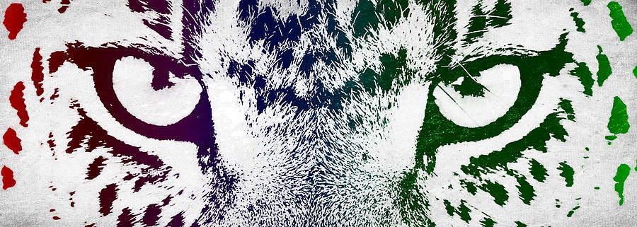 Cheetah Eyes Digital Art