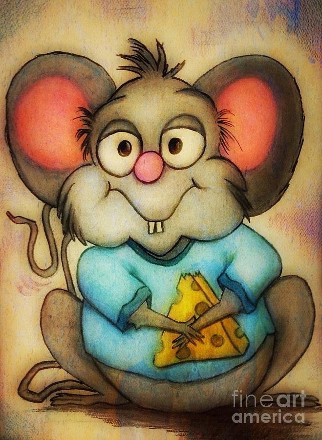 Cheeze  Painting by Vickie Scarlett-Fisher