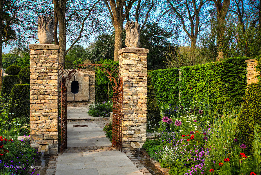 Chelsea Garden Gates Photograph by Ross Henton