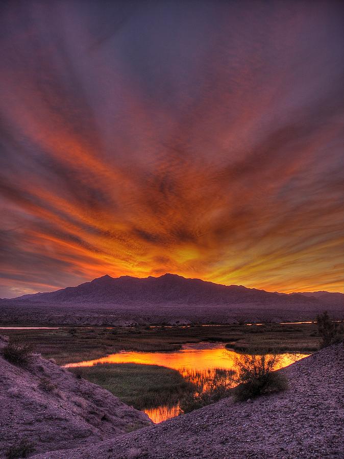 Chemehuevi Sunset 13 Photograph by Fred Hahn