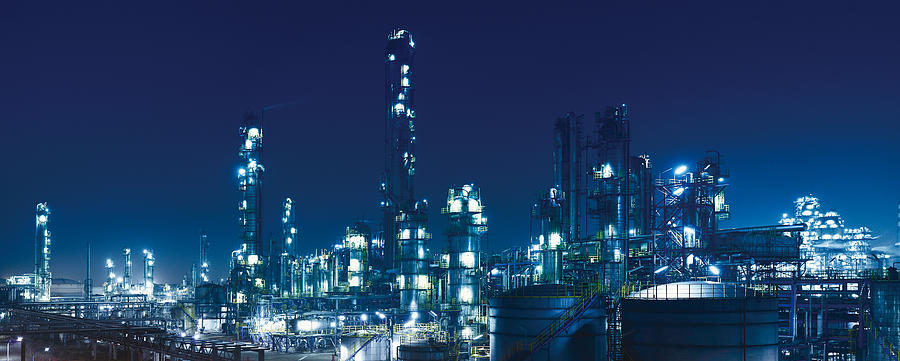 Chemical & Petrochemical Plant, Oil Refinery Photograph by Zorazhuang