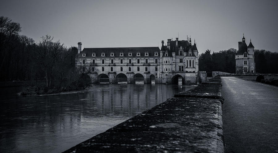 Chenonceau in Winter Photograph by Alex Lapidus