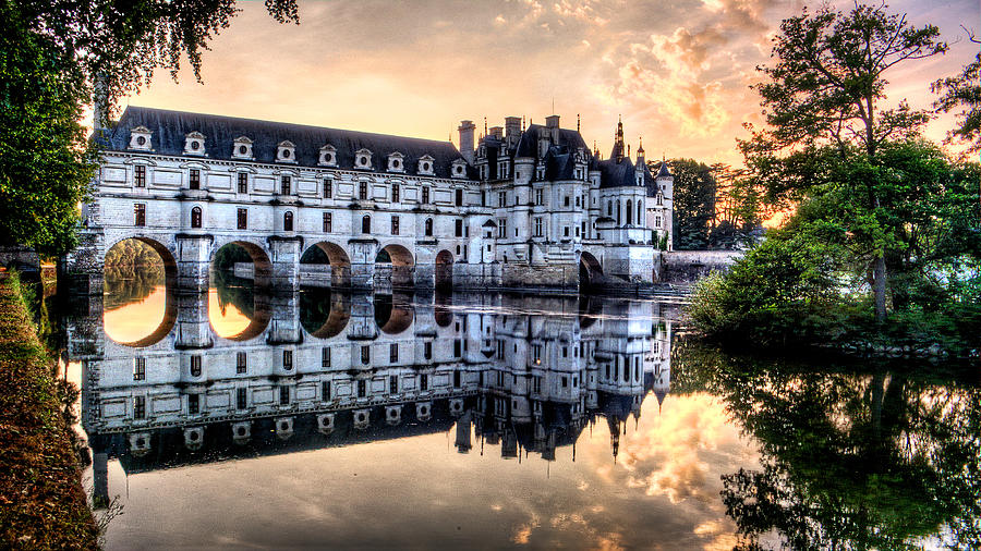 Chenonceau Sunset Photograph by Weston Westmoreland