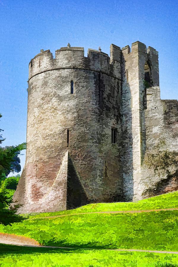 Chepstow Castle 171 Photograph by Ron Harpham