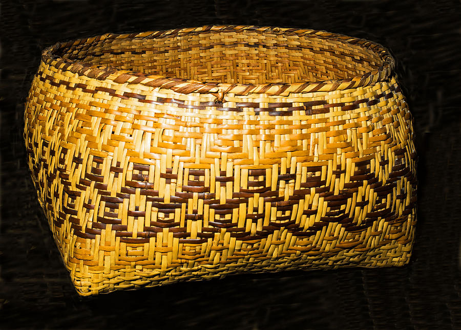 Cherokee Indian Basket Photograph by Millard H. Sharp