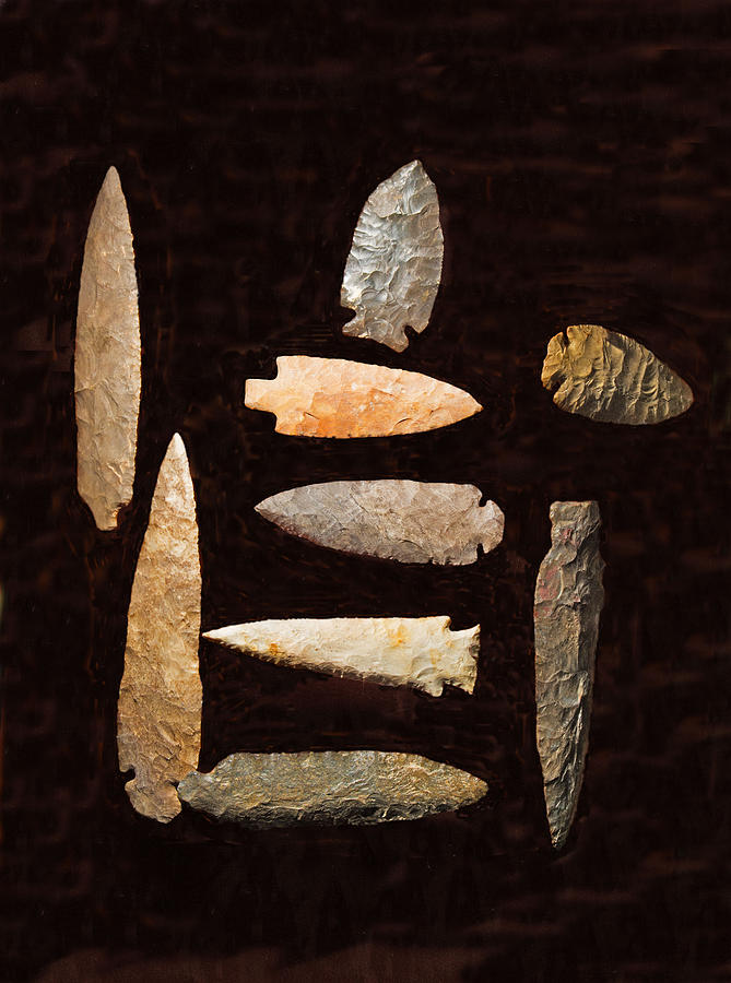 indian spear heads