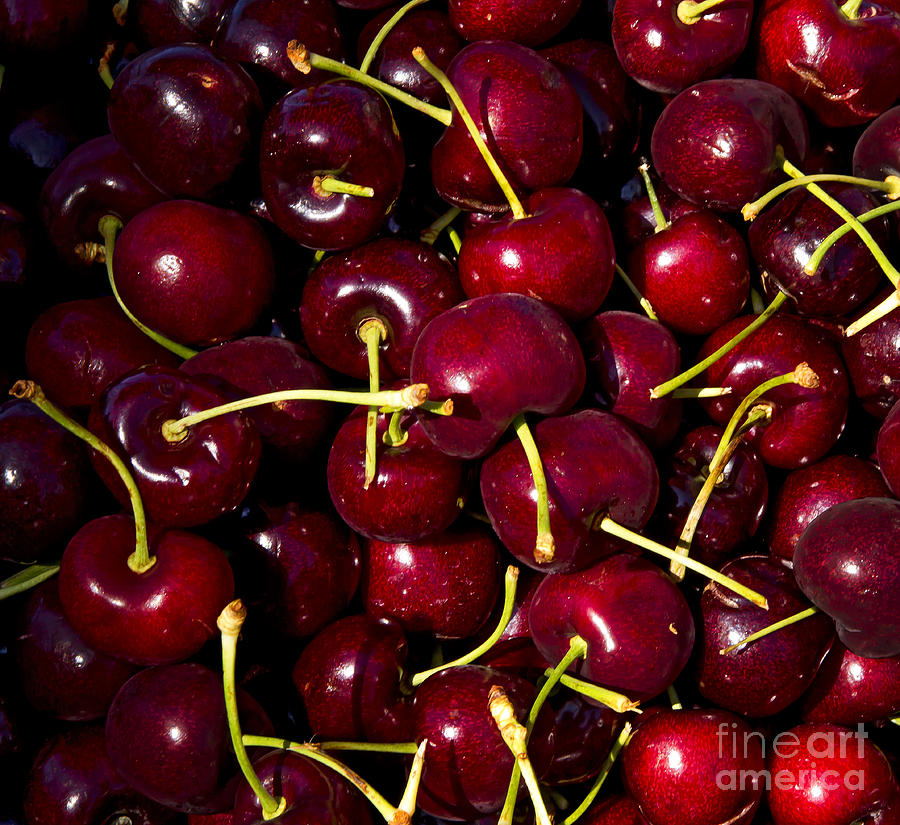 Cherries   #740 Photograph by J L Woody Wooden