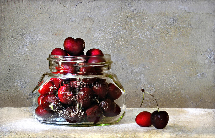 Cherries Photograph by Carol Eade