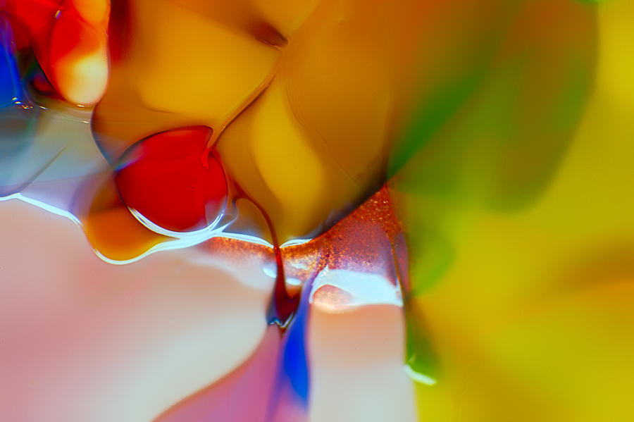 Abstract Photograph - Cherries by Omaste Witkowski