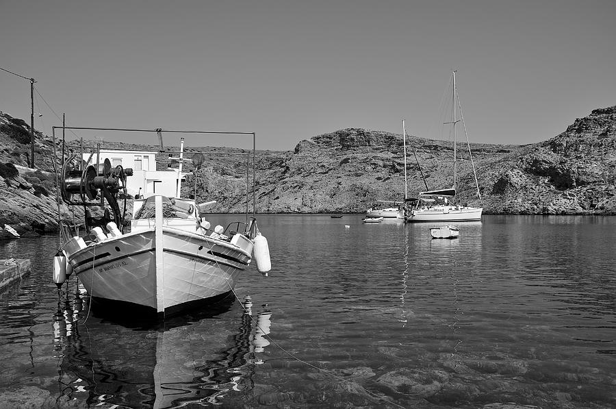Islands Photograph - Cherronisos bay in Sifnos island #1 by George Atsametakis