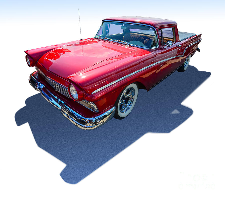 Grease Movie Photograph - Cherry Classic Car by Anthony Sell
