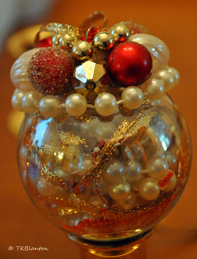 Cherry Delight Ornament Photograph by Teresa Blanton