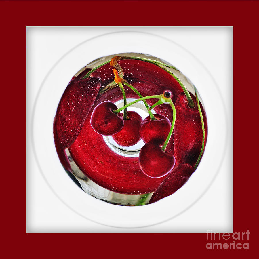 Fruit Photograph - Cherry Liqueur Anyone... by Kaye Menner