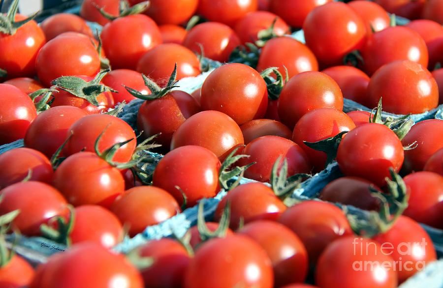 Cherry Tomatoes  Photograph by Yumi Johnson