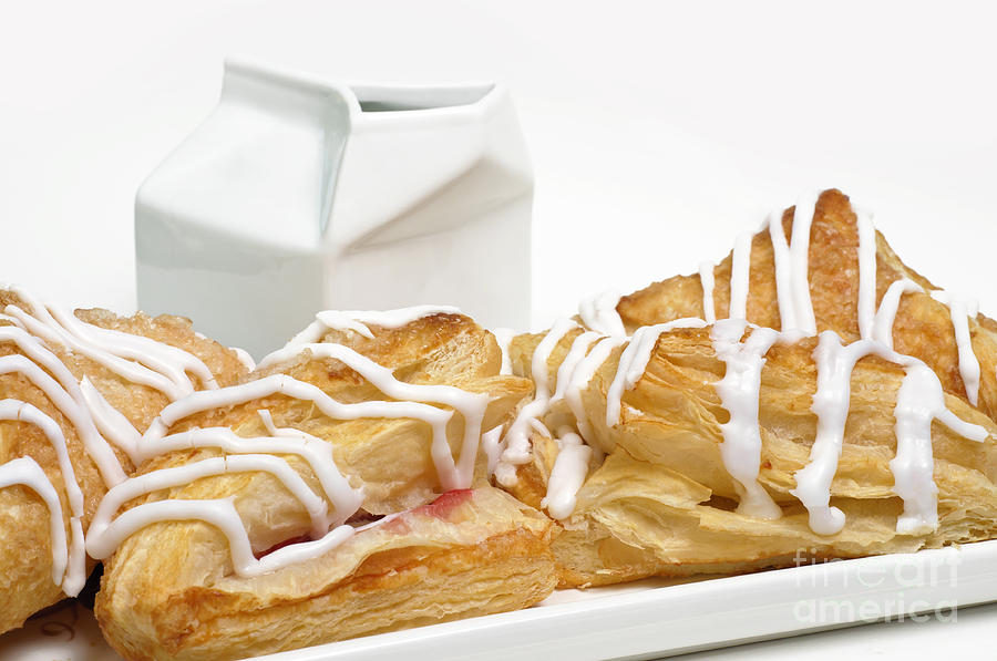 Cherry Turnovers - Baker - Sweets Shoppe - And Milk Photograph by Andee Design