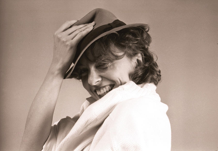 Cheryl Bentyne with Hat Photograph by Nancy Clendaniel