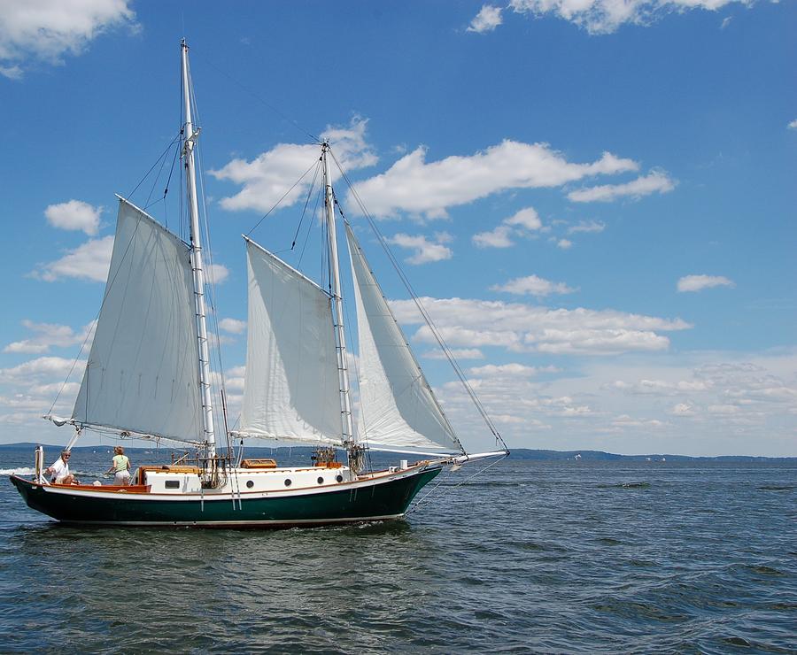 Chesapeake Bay Schooner Photograph by Christopher James