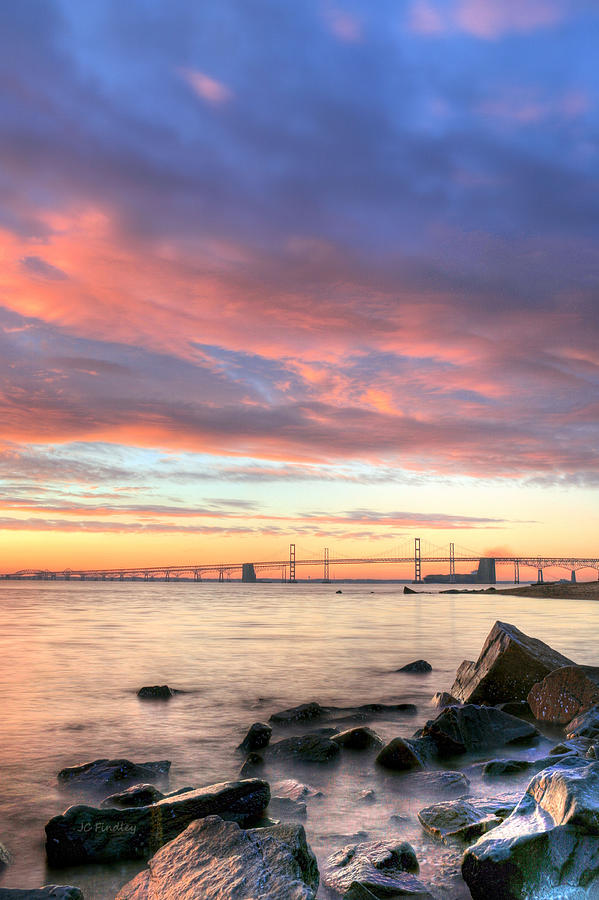 Sunset Photograph - Chesapeake Mornings  by JC Findley