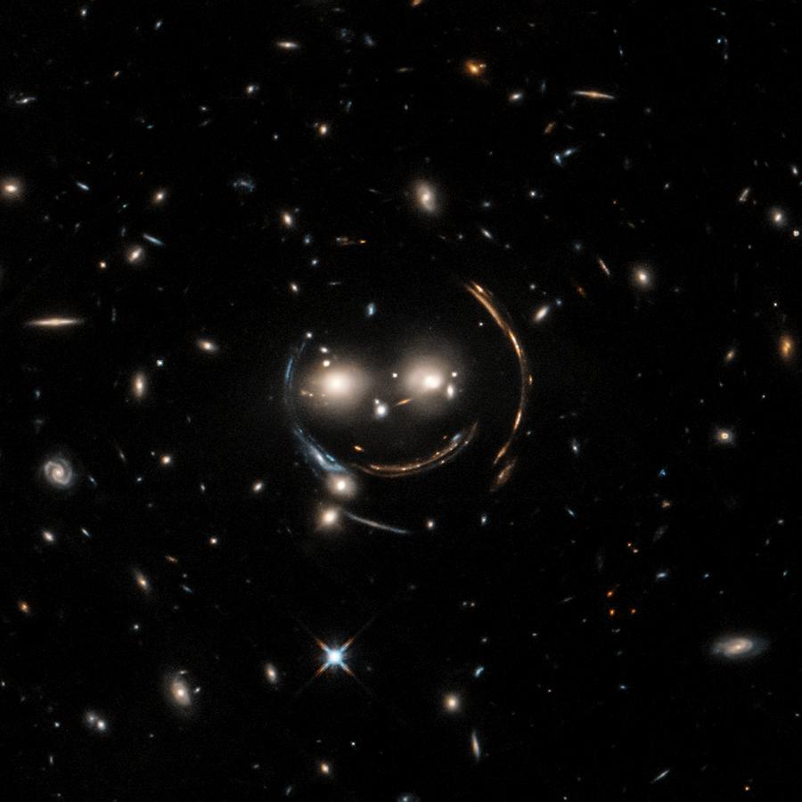 Cheshire Cat Galaxy Group Photograph by Nasa/chandra X-ray Observatory Center