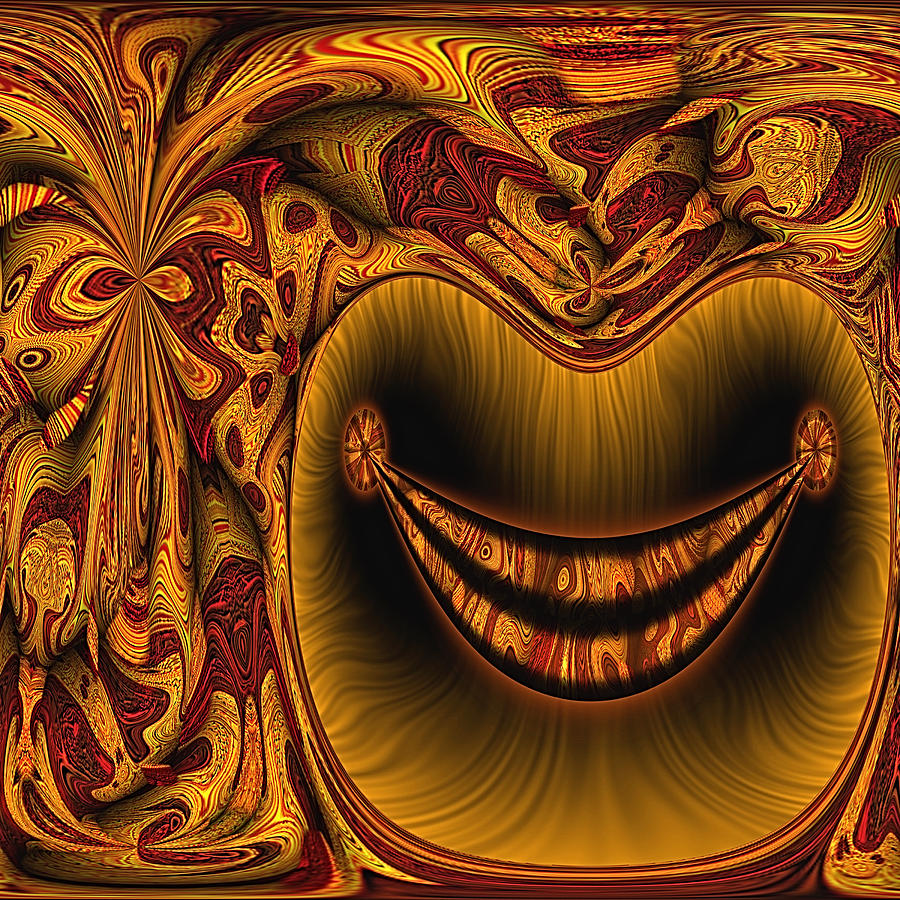 Cheshire Digital Art by Wendy J St Christopher
