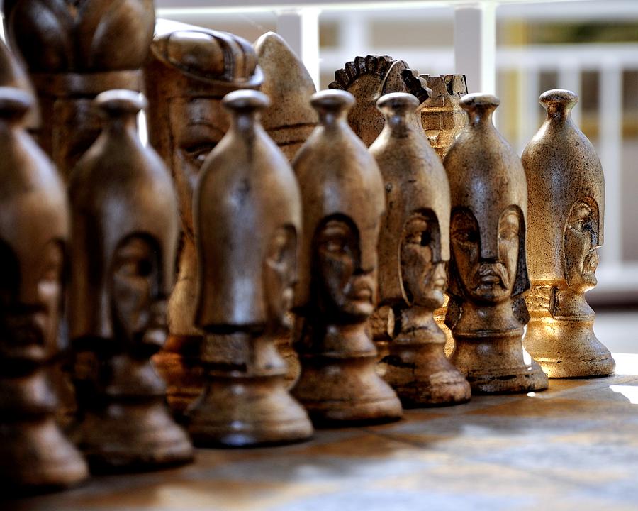Chess Photograph - Chess 4656 by Jerry Sodorff