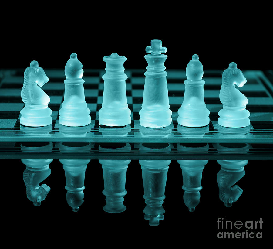 Chess Photograph - Chess Board by Amanda Elwell
