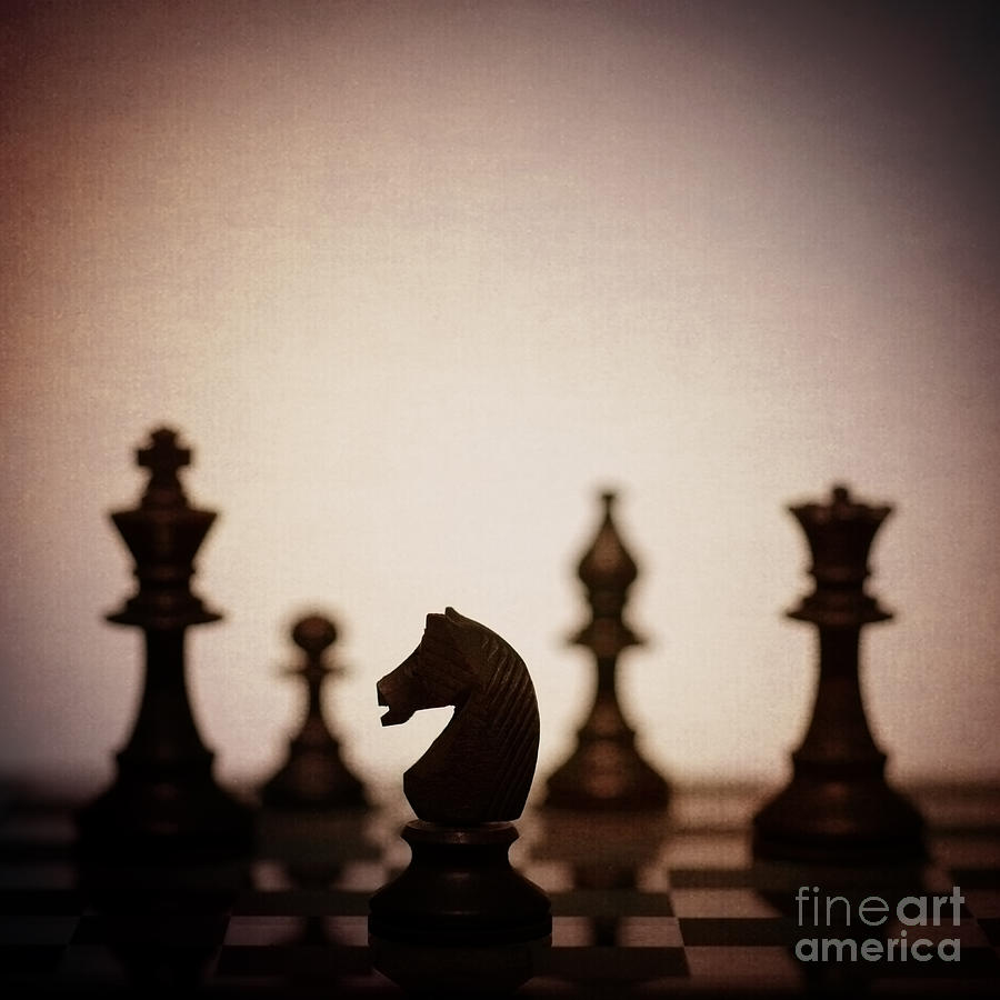 Chess Photograph - Chess by Amanda Elwell