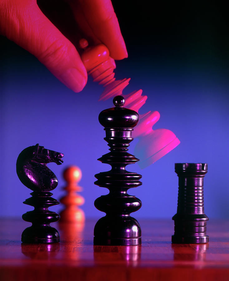 Chess Game Photograph by Sheila Terry/science Photo Library