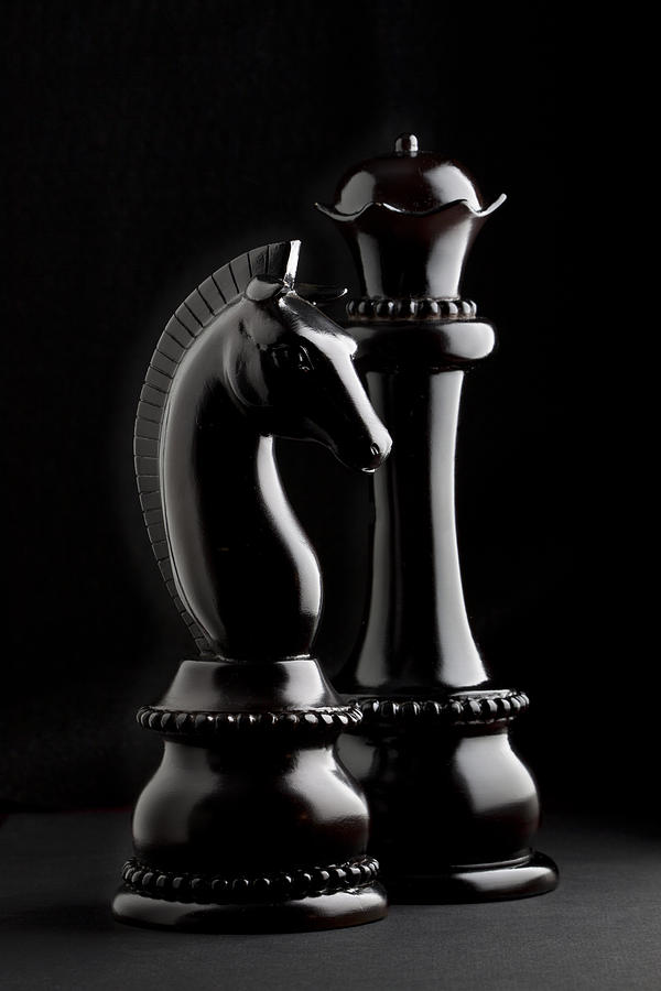 Queen Photograph - Chess III by Tom Mc Nemar