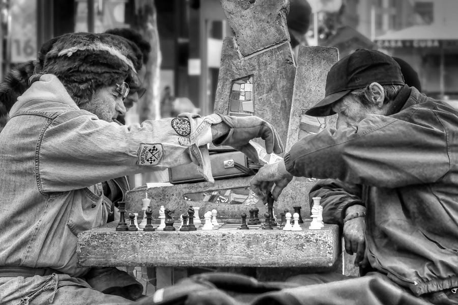 Chess Photograph - Chess on the Mall #2 by Nikolyn McDonald